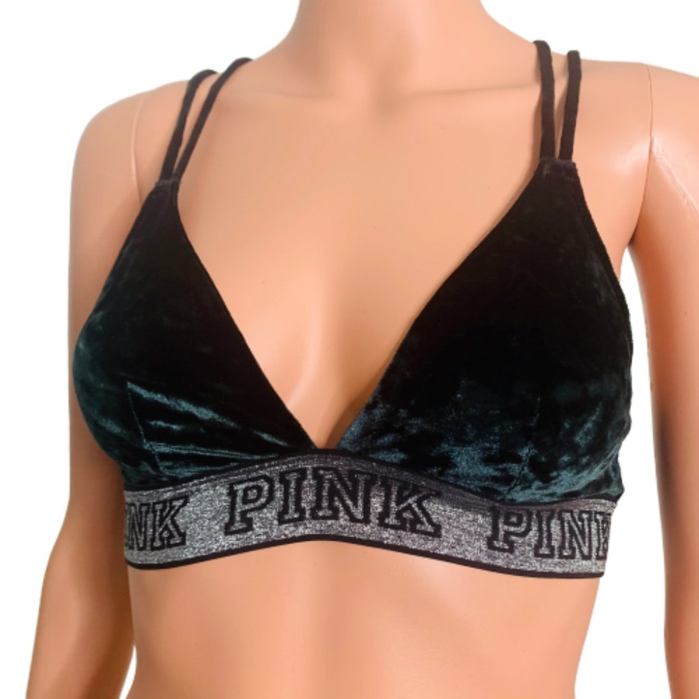 PINK Victorias Secret Bra Criss Cross Back